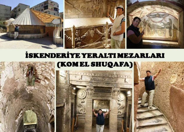 İSKENDERİYE YERALTI MEZARLARI- (CATACOMBS OF KOM EL SHUQAFA)