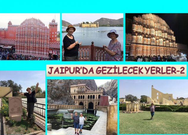 JAIPUR’DA GEZİLECEK YERLER-2 (Hawa Mahal, Jal Mahal, Jantar Mantar, Maymunlar Tapınağı, Raj Mandir Sinema Keyfi)