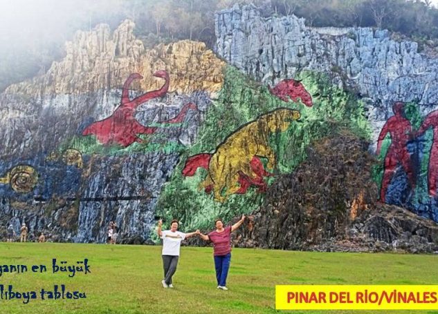 PINAR DEL RİO/VİNALES’TE GEZİLECEK YERLER (Dünyanın en büyük yağlı boya tablosu, Cave Indio Mağarası)